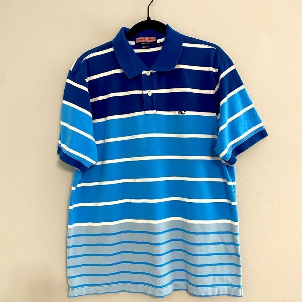 Vineyard Vines 100% Pima Cotton Polo Shirt Men Size L